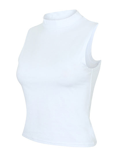 Women´s High Neck Crop Vest